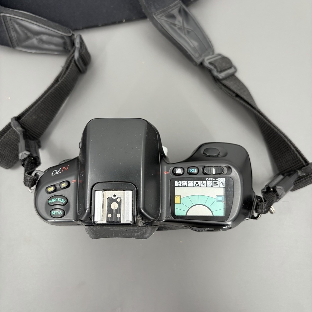 [NIKON] N70 AF 35mm Film SLR Camera Body Only Tested W/‎ 2X New Films - Picture 5 of 10